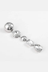 Rhinestone Geometric Drop Earrings Earrings - Tophatter Daily Deals