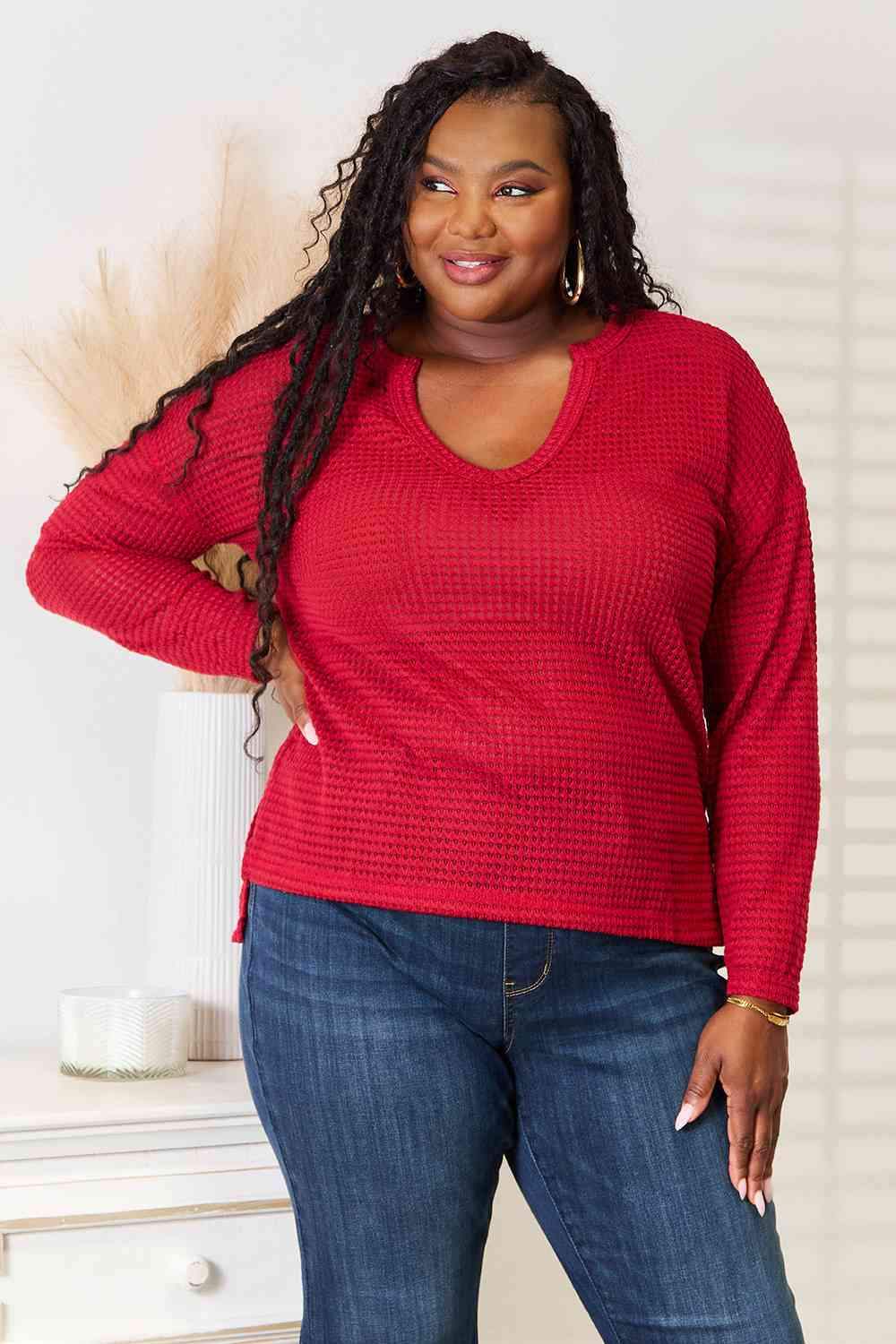 Culture Code Full Size Wide Notch Relax Top - Tophatter Deals