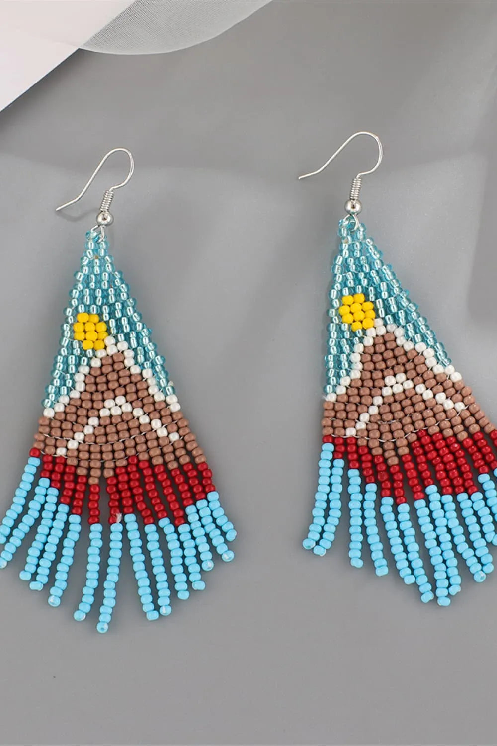 Beaded Dangle Earrings Earrings - Tophatter Daily Deals