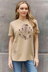 Simply Love Full Size Skeleton Graphic Cotton Tee Women's T-Shirts - Tophatter Daily Deals