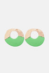 Zinc Alloy Dangle Earrings Mint Green One Size Earrings - Tophatter Daily Deals