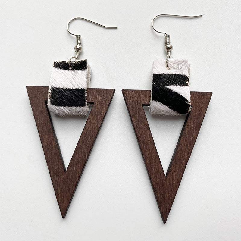 Geometric Drop Earrings Earrings - Tophatter Daily Deals