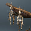 Skeleton Alloy Earrings Earrings - Tophatter Daily Deals