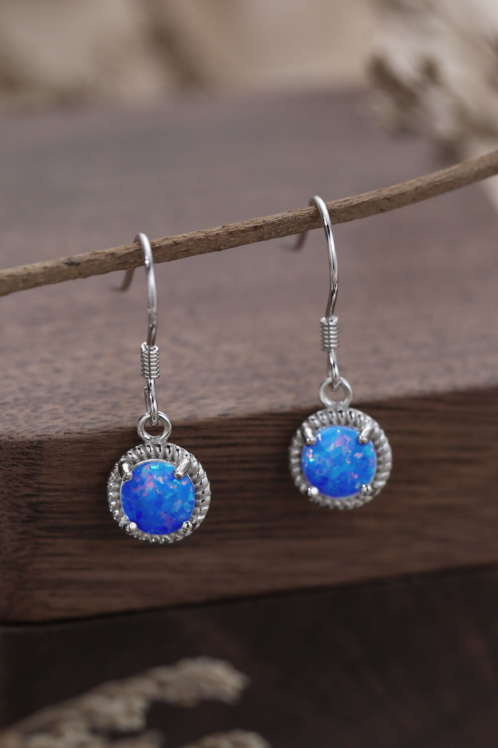 Join The Fun Opal Earrings Sky Blue One Size Opal - Tophatter Daily Deals