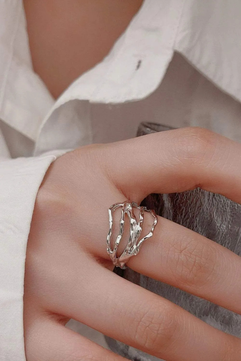Cutout Open Ring Rings - Tophatter Daily Deals