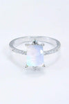 925 Sterling Silver Square Moonstone Ring Moonstone Moonstone - Tophatter Daily Deals