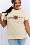 Simply Love Full Size FOOTBALL MAMA Graphic Cotton Tee Ivory Women's T-Shirts - Tophatter Daily Deals