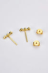 Zircon 925 Sterling Silver Earrings Earrings - Tophatter Daily Deals