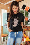 HOWDY Round Neck Short Sleeve T-Shirt Women's T-Shirts - Tophatter Daily Deals