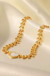 Leaf Chain Heart Bracelet Bracelets - Tophatter Daily Deals