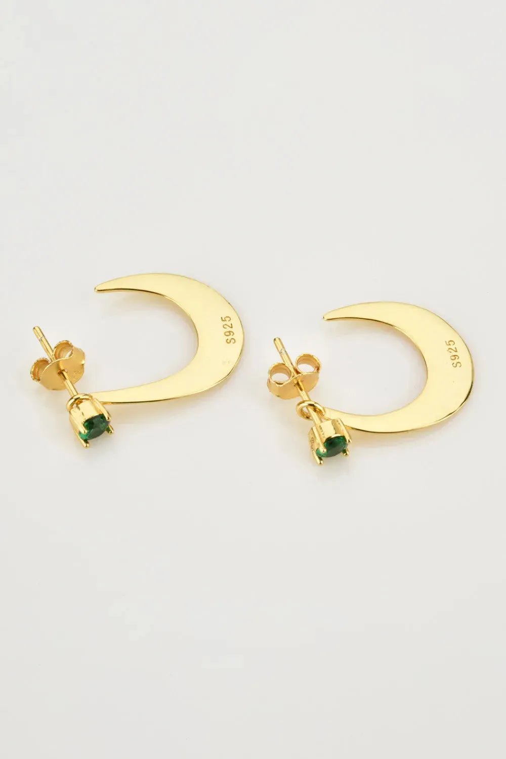 Zircon 925 Sterling Silver Earrings Earrings - Tophatter Daily Deals