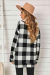 Double Take Plaid Long Sleeve Tunic Sweatshirt Blouses - Tophatter Daily Deals