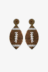 Beaded Dangle Earrings Gold One Size Earrings - Tophatter Daily Deals