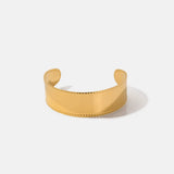 18K Gold-Plated Stainless Steel Bracelet Style F One Size Bracelets - Tophatter Daily Deals