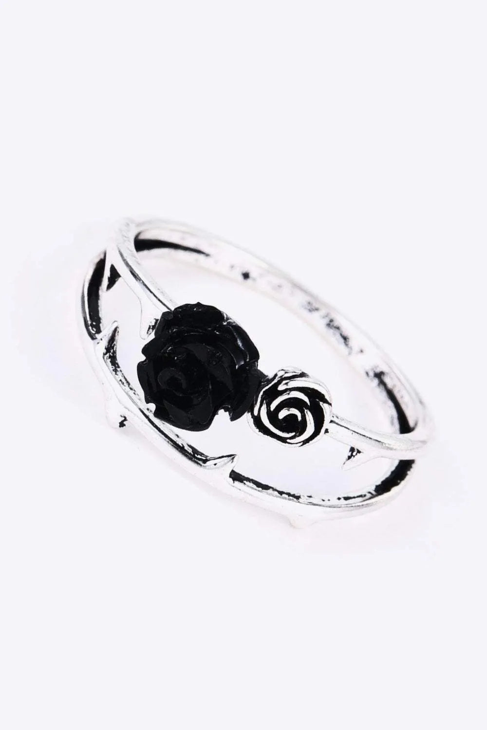 Rose Zinc Alloy Ring Rings - Tophatter Daily Deals