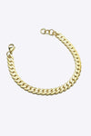 Stainless Steel Curb Chain Bracelet Bracelets - Tophatter Daily Deals