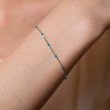 Bead 925 Sterling Silver Bracelet Bracelets - Tophatter Daily Deals