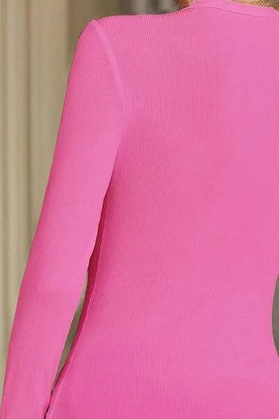 Surplice Long Sleeve T-Shirt Women's T-Shirts - Tophatter Daily Deals