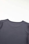 Round Neck Short Sleeve T-Shirt Women's T-Shirts - Tophatter Daily Deals