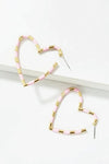 Heart Shape Dangle Earrings Earrings - Tophatter Daily Deals