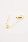 Inlaid Zircon Single Pin Earring Earrings - Tophatter Daily Deals