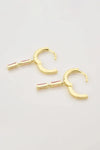 Zircon 925 Sterling Silver Drop Huggie Earrings Earrings - Tophatter Daily Deals