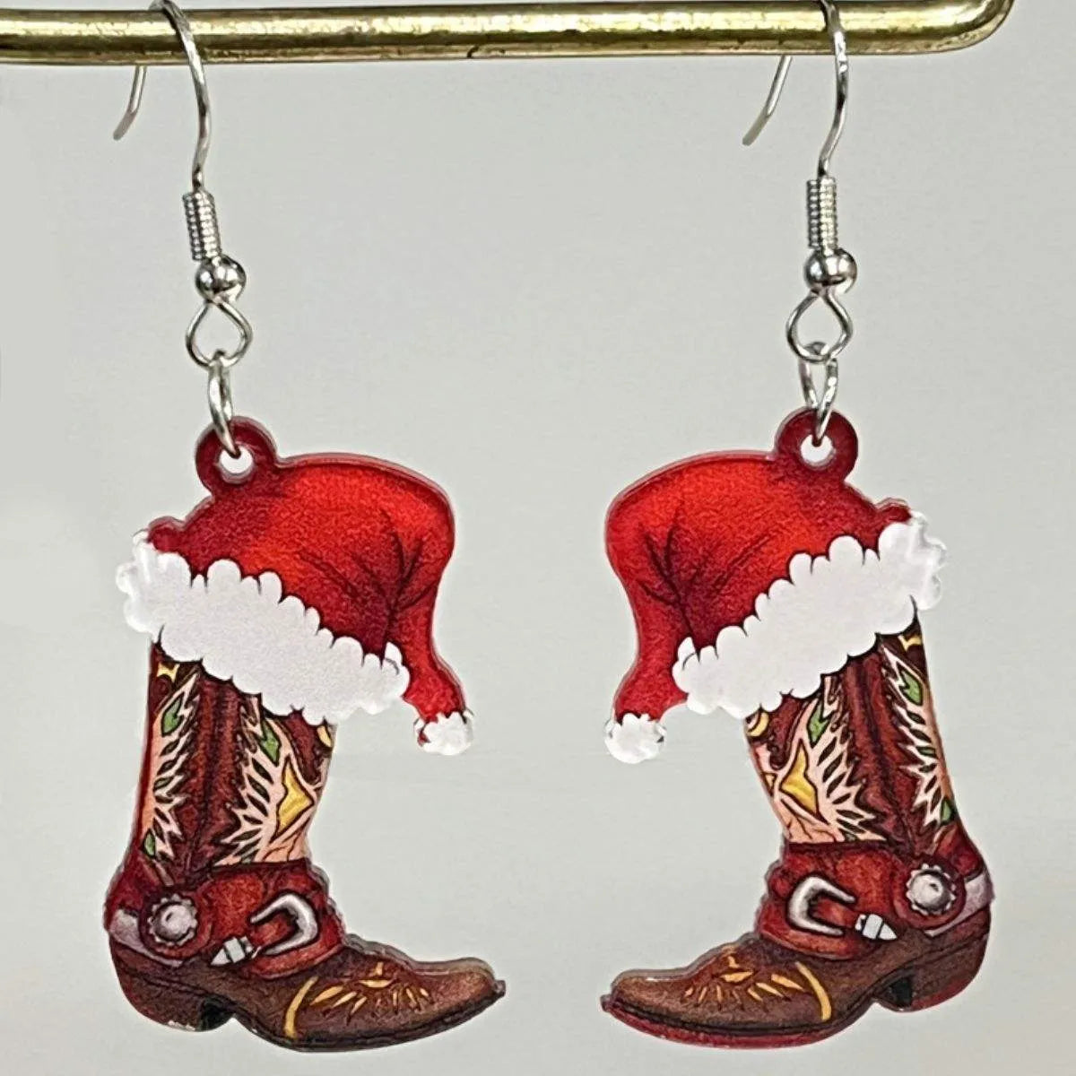 Geometric Shape Acrylic Dangle Earrings Style I One Size Earrings - Tophatter Daily Deals