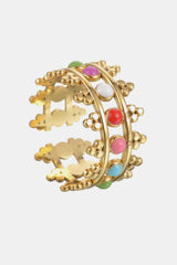 18K Gold Plated Open Ring Rings - Tophatter Daily Deals