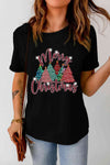 MERRY CHRISTMAS Graphic T-Shirt Women's T-Shirts - Tophatter Daily Deals