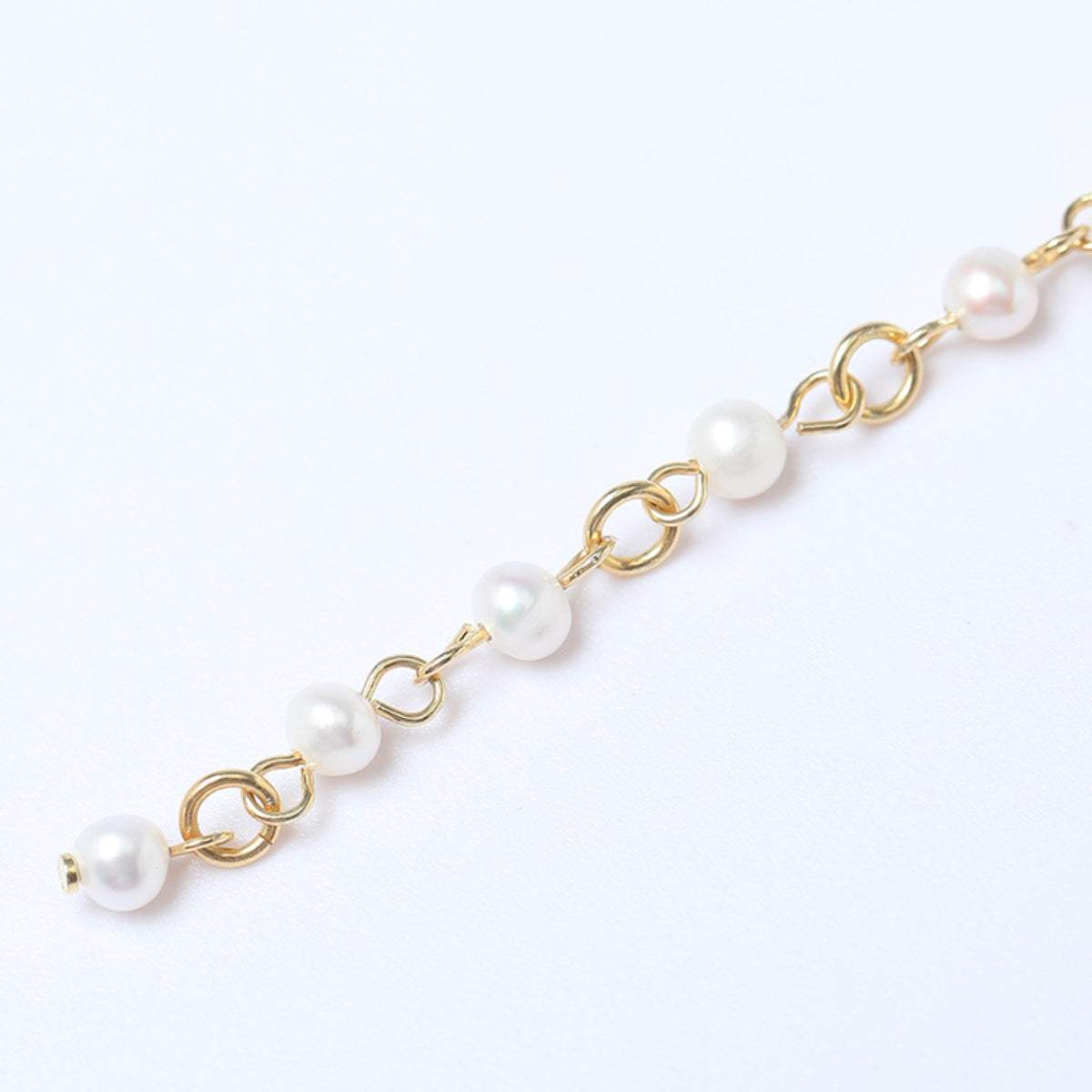925 Sterling Silver Pearl Bracelet Bracelets - Tophatter Daily Deals