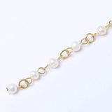 925 Sterling Silver Pearl Bracelet Bracelets - Tophatter Daily Deals
