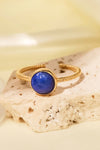 18K Gold-Plated Twisted Open Ring Rings - Tophatter Daily Deals