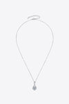 2 Carat Moissanite 925 Sterling Silver Necklace - Tophatter Deals