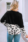 Leopard Long Sleeve T-Shirt Women's T-Shirts - Tophatter Daily Deals