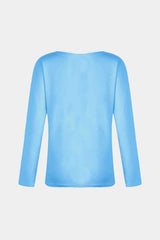 V-Neck Long Sleeve T-Shirt Women's T-Shirts - Tophatter Daily Deals
