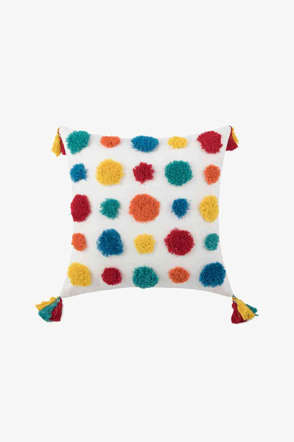 Multicolored Decorative Throw Pillow Case Dot One Size Decorative Pillowcases - Tophatter Daily Deals