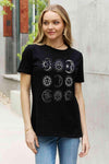 Simply Love Simply Love Full Size Sun and Moon Graphic Cotton Tee Women's T-Shirts - Tophatter Daily Deals