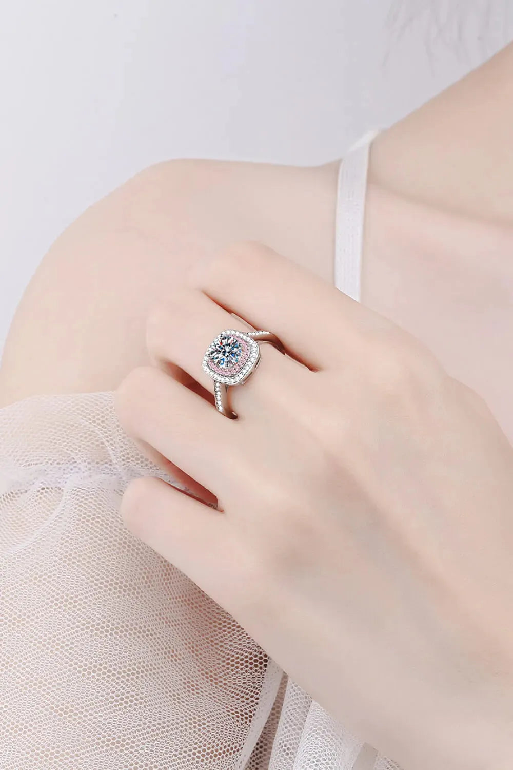 Need You Now Moissanite Ring Moissanite - Tophatter Daily Deals