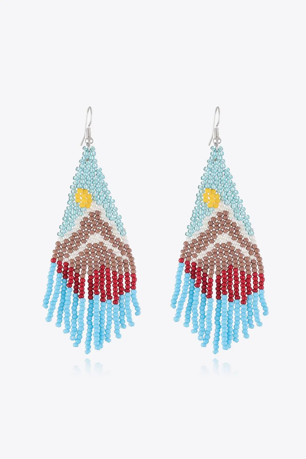 Beaded Dangle Earrings Style B One Size Earrings - Tophatter Daily Deals