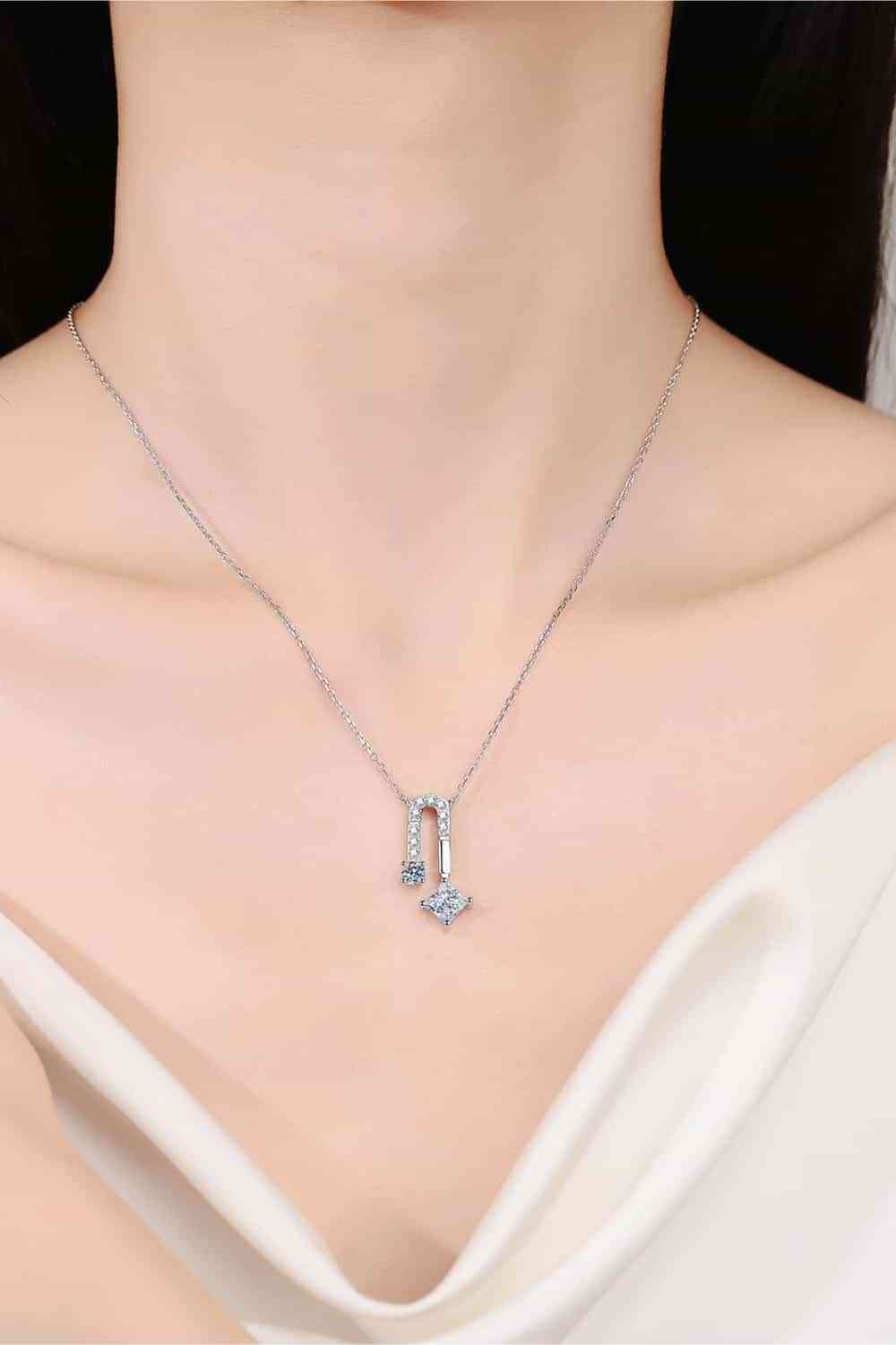 1.3 Carat Moissanite 925 Sterling Silver Necklace - Shop Tophatter Deals, Electronics, Fashion, Jewelry, Health, Beauty, Home Decor, Free Shipping