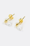 925 Sterling Silver Teardrop Earrings Earrings - Tophatter Daily Deals