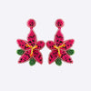 Bead Stainless Steel Flower Dangle Earrings Earrings - Tophatter Daily Deals