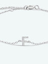 A To F Zircon 925 Sterling Silver Bracelet Bracelets - Tophatter Daily Deals