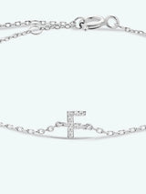 A To F Zircon 925 Sterling Silver Bracelet Bracelets - Tophatter Daily Deals