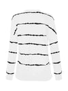 Striped Round Neck T-Shirt Women's T-Shirts - Tophatter Daily Deals