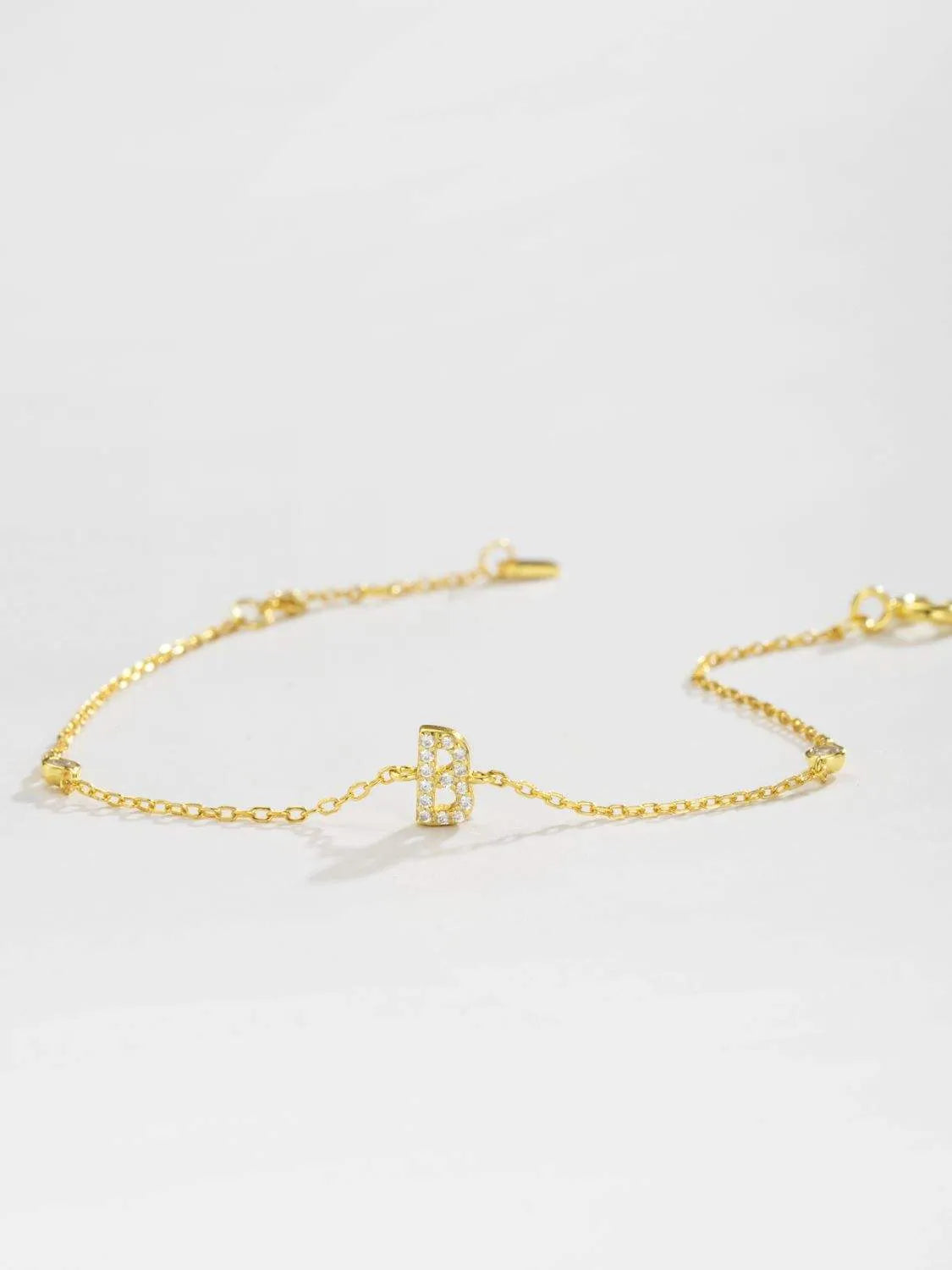 A To F Zircon 925 Sterling Silver Bracelet Bracelets - Tophatter Daily Deals