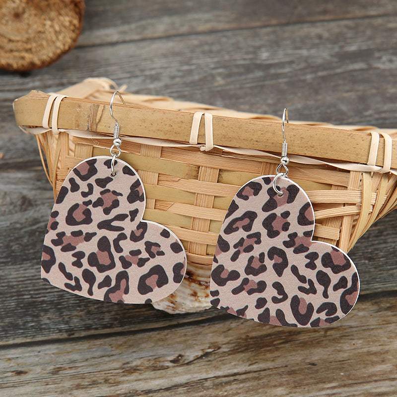 Heart Alloy Drop Earrings Earrings - Tophatter Daily Deals