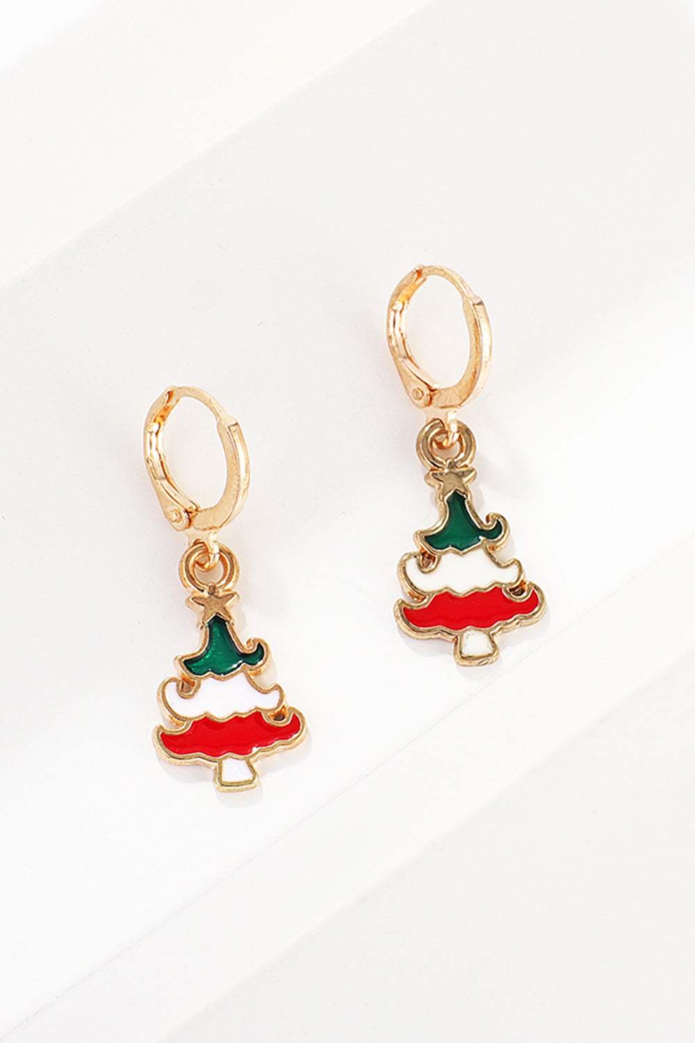 Christmas Theme Alloy Earrings Earrings - Tophatter Daily Deals