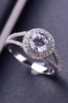 Shiny and Chic 1 Carat Moissanite Ring - Tophatter Shopping Deals