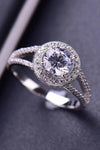 Shiny and Chic 1 Carat Moissanite Ring Moissanite - Tophatter Daily Deals